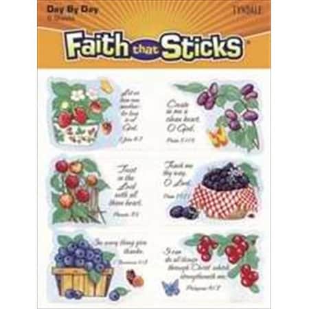 Standard Publishing Standard Publishing 08898X Sticker Berries & Blessings 6 Sheets Faith That Sticks 08898X